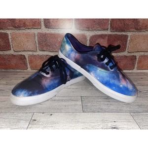 Vans Cosmic Space Galaxy Lace Up TB4R Unisex Shoes Youth Sz 3.5 Womens Sz 5.5